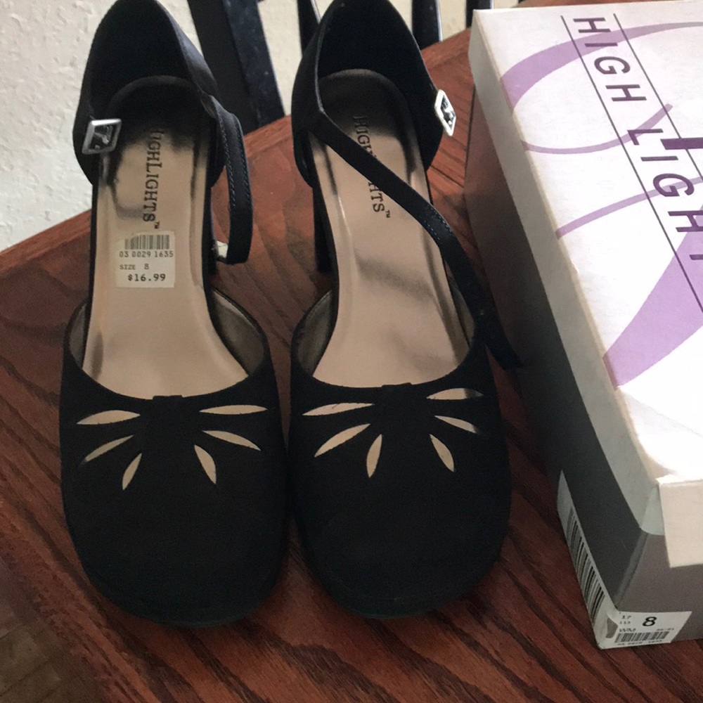 Women’s Black Kat Whiskers heels